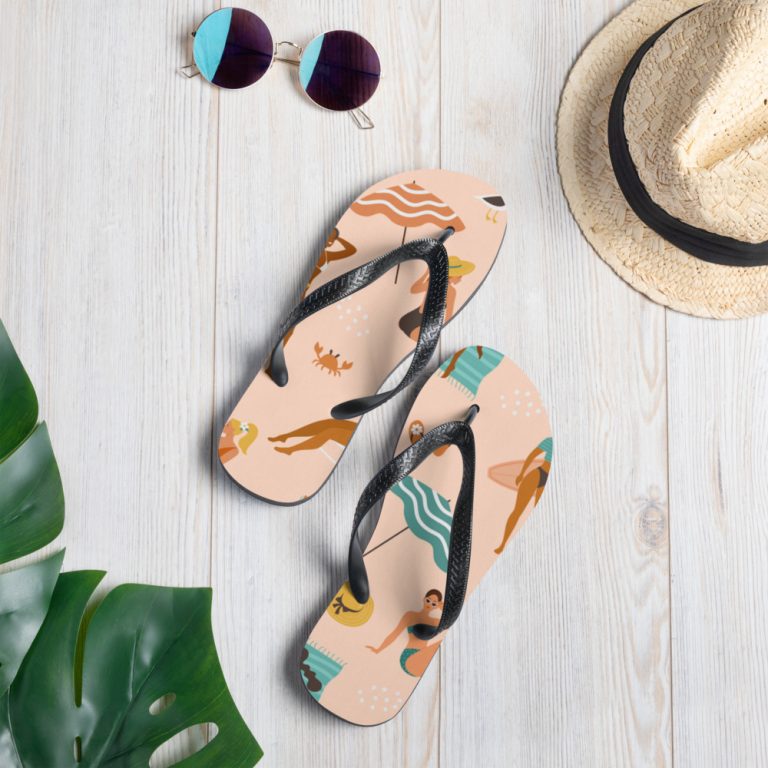 Custom Print Flip-Flops